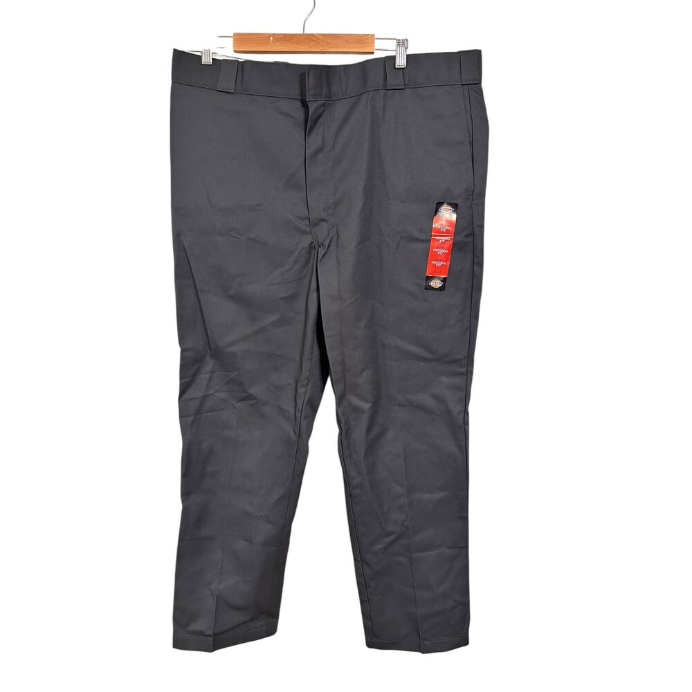 Dickies 874 The Original Work Pant Gray Men's Size 42x32 NWT Center Crease